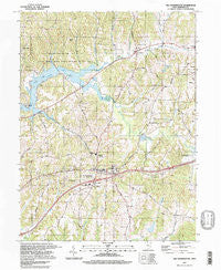 Old Washington Ohio Historical topographic map, 1:24000 scale, 7.5 X 7.5 Minute, Year 1994