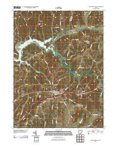 Old Washington Ohio Historical topographic map, 1:24000 scale, 7.5 X 7.5 Minute, Year 2010