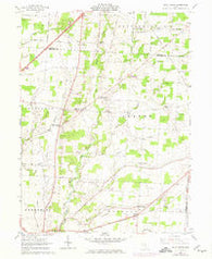 Olive Green Ohio Historical topographic map, 1:24000 scale, 7.5 X 7.5 Minute, Year 1961