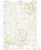 Olivesburg Ohio Historical topographic map, 1:24000 scale, 7.5 X 7.5 Minute, Year 1960
