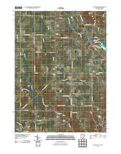 Orangeville Ohio Historical topographic map, 1:24000 scale, 7.5 X 7.5 Minute, Year 2010