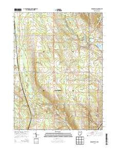 Orangeville Ohio Historical topographic map, 1:24000 scale, 7.5 X 7.5 Minute, Year 2013