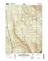 Orangeville Ohio Current topographic map, 1:24000 scale, 7.5 X 7.5 Minute, Year 2016