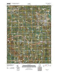 Orrville Ohio Historical topographic map, 1:24000 scale, 7.5 X 7.5 Minute, Year 2010