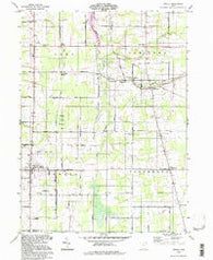 Orwell Ohio Historical topographic map, 1:24000 scale, 7.5 X 7.5 Minute, Year 1994