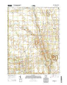 Ostrander Ohio Historical topographic map, 1:24000 scale, 7.5 X 7.5 Minute, Year 2013