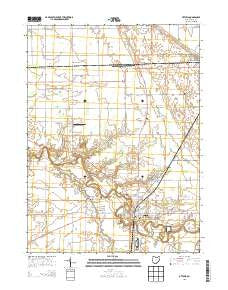 Ottawa Ohio Historical topographic map, 1:24000 scale, 7.5 X 7.5 Minute, Year 2013