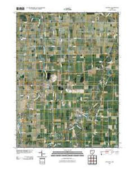 Ottoville Ohio Historical topographic map, 1:24000 scale, 7.5 X 7.5 Minute, Year 2010