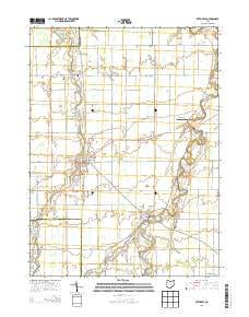 Ottoville Ohio Historical topographic map, 1:24000 scale, 7.5 X 7.5 Minute, Year 2013
