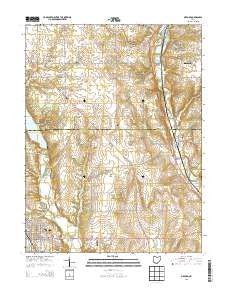Oxford Ohio Historical topographic map, 1:24000 scale, 7.5 X 7.5 Minute, Year 2013