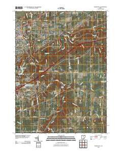 Painesville Ohio Historical topographic map, 1:24000 scale, 7.5 X 7.5 Minute, Year 2010