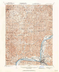 Parkersburg West Virginia Historical topographic map, 1:62500 scale, 15 X 15 Minute, Year 1902