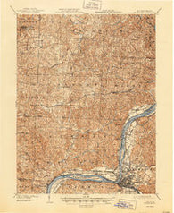 Parkersburg West Virginia Historical topographic map, 1:62500 scale, 15 X 15 Minute, Year 1904