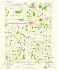 Pataskala Ohio Historical topographic map, 1:24000 scale, 7.5 X 7.5 Minute, Year 1958