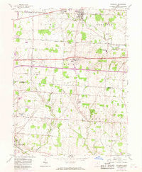 Pataskala Ohio Historical topographic map, 1:24000 scale, 7.5 X 7.5 Minute, Year 1958