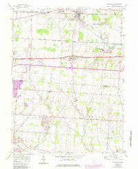 Pataskala Ohio Historical topographic map, 1:24000 scale, 7.5 X 7.5 Minute, Year 1958