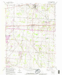 Pataskala Ohio Historical topographic map, 1:24000 scale, 7.5 X 7.5 Minute, Year 1992