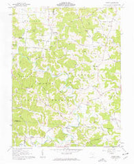 Patriot Ohio Historical topographic map, 1:24000 scale, 7.5 X 7.5 Minute, Year 1961