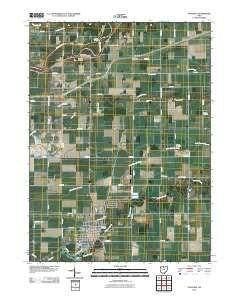 Paulding Ohio Historical topographic map, 1:24000 scale, 7.5 X 7.5 Minute, Year 2010
