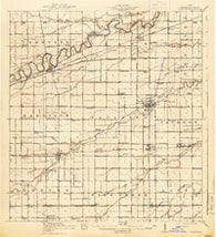 Paulding Ohio Historical topographic map, 1:62500 scale, 15 X 15 Minute, Year 1914