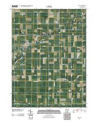 Payne Ohio Historical topographic map, 1:24000 scale, 7.5 X 7.5 Minute, Year 2010