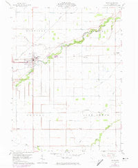Payne Ohio Historical topographic map, 1:24000 scale, 7.5 X 7.5 Minute, Year 1960