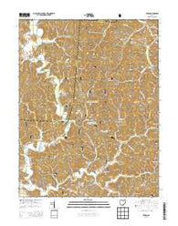 Pedro Ohio Historical topographic map, 1:24000 scale, 7.5 X 7.5 Minute, Year 2013