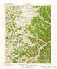 Peebles Ohio Historical topographic map, 1:62500 scale, 15 X 15 Minute, Year 1916