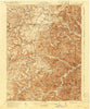Peebles Ohio Historical topographic map, 1:62500 scale, 15 X 15 Minute, Year 1918