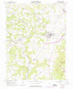 Peebles Ohio Historical topographic map, 1:24000 scale, 7.5 X 7.5 Minute, Year 1961