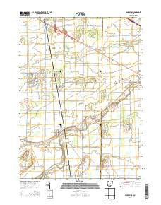 Pemberville Ohio Historical topographic map, 1:24000 scale, 7.5 X 7.5 Minute, Year 2013