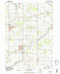 Pemberville Ohio Historical topographic map, 1:24000 scale, 7.5 X 7.5 Minute, Year 1994