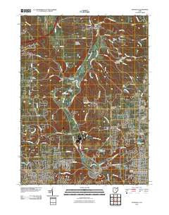 Peninsula Ohio Historical topographic map, 1:24000 scale, 7.5 X 7.5 Minute, Year 2010