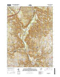 Peninsula Ohio Current topographic map, 1:24000 scale, 7.5 X 7.5 Minute, Year 2016