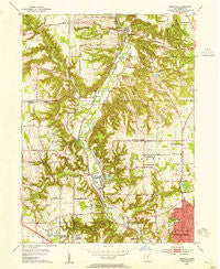 Peninsula Ohio Historical topographic map, 1:24000 scale, 7.5 X 7.5 Minute, Year 1953