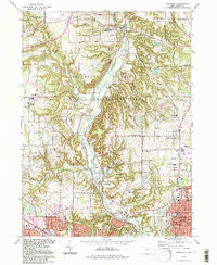 Peninsula Ohio Historical topographic map, 1:24000 scale, 7.5 X 7.5 Minute, Year 1994