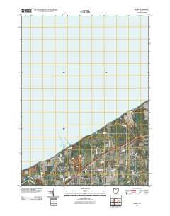 Perry Ohio Historical topographic map, 1:24000 scale, 7.5 X 7.5 Minute, Year 2010