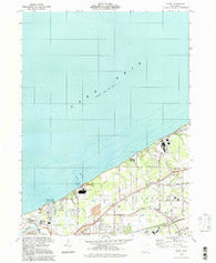 Perry Ohio Historical topographic map, 1:24000 scale, 7.5 X 7.5 Minute, Year 1994