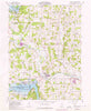 Perrysville Ohio Historical topographic map, 1:24000 scale, 7.5 X 7.5 Minute, Year 1961