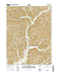 Perryton Ohio Current topographic map, 1:24000 scale, 7.5 X 7.5 Minute, Year 2016
