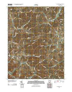 Petersburg Ohio Historical topographic map, 1:24000 scale, 7.5 X 7.5 Minute, Year 2010