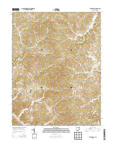 Petersburg Ohio Historical topographic map, 1:24000 scale, 7.5 X 7.5 Minute, Year 2013