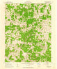 Petersburg Ohio Historical topographic map, 1:24000 scale, 7.5 X 7.5 Minute, Year 1961