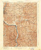 Philo Ohio Historical topographic map, 1:62500 scale, 15 X 15 Minute, Year 1910