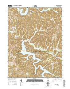 Piedmont Ohio Historical topographic map, 1:24000 scale, 7.5 X 7.5 Minute, Year 2013