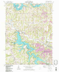 Piedmont Ohio Historical topographic map, 1:24000 scale, 7.5 X 7.5 Minute, Year 1994