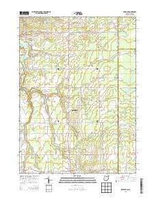 Pierpont Ohio Historical topographic map, 1:24000 scale, 7.5 X 7.5 Minute, Year 2013