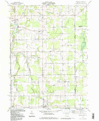 Pierpont Ohio Historical topographic map, 1:24000 scale, 7.5 X 7.5 Minute, Year 1994