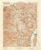 Piketon Ohio Historical topographic map, 1:62500 scale, 15 X 15 Minute, Year 1917