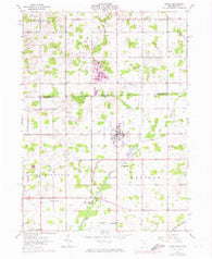 Pioneer Ohio Historical topographic map, 1:24000 scale, 7.5 X 7.5 Minute, Year 1961